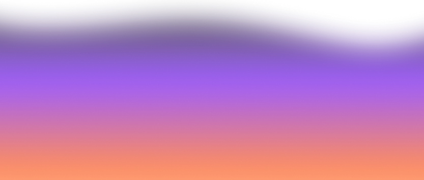 Kraken gradient background transitioning from purple to orange